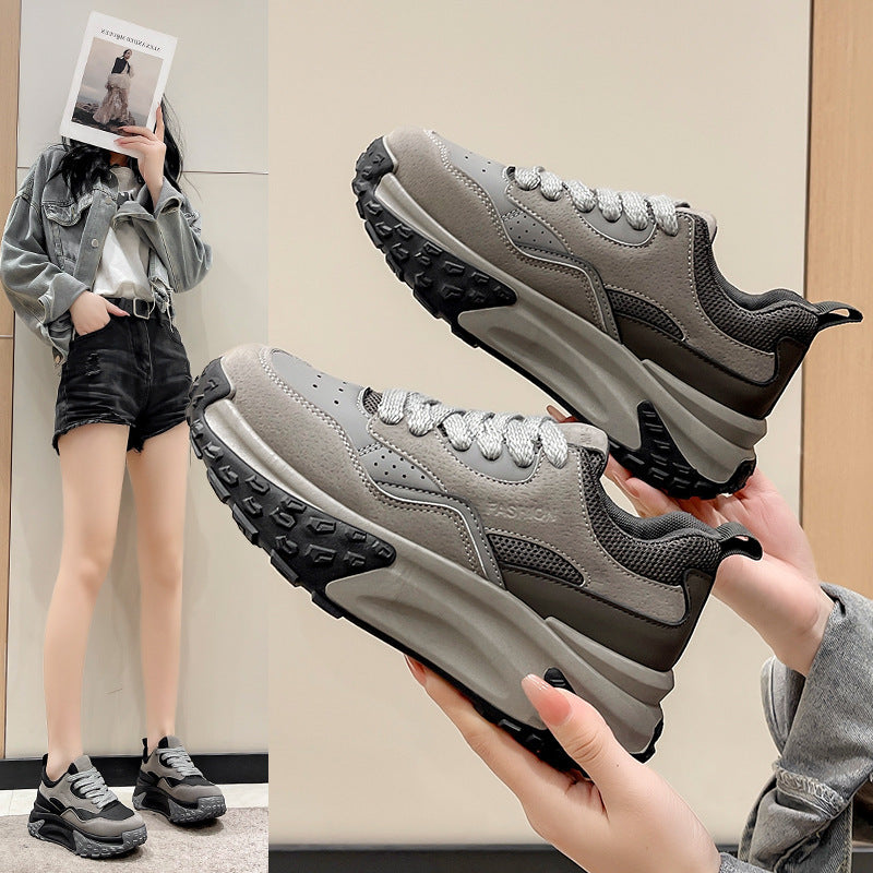 Dame Sporty Sneakers med robust profil og åndbart overmateriale Stilla