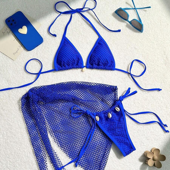 Femme Mesh Bikini Sæt Stilla