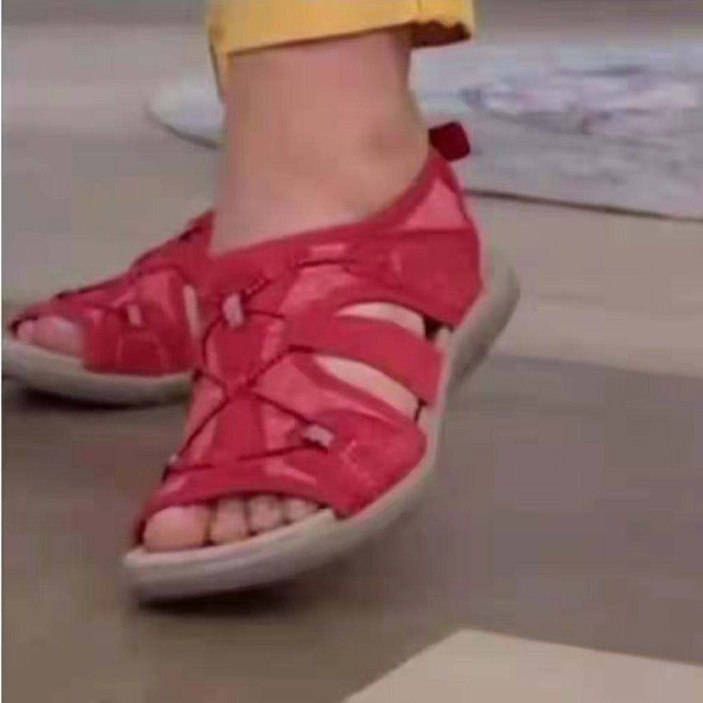 Dame Outdoor-sandaler med justerbare remme og skridsikker sål Stilla