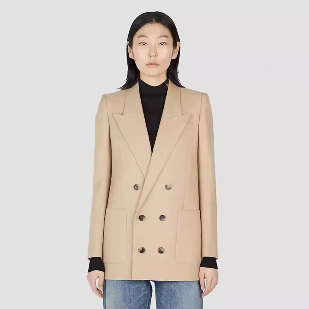 Dame Dobbelt Koordineret Blazer Stilla