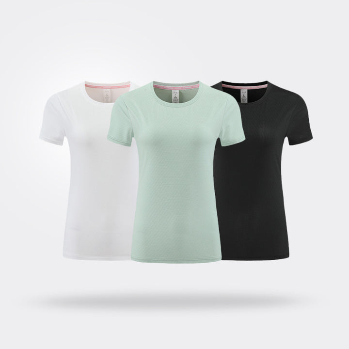 Dame Åndbart Sport T-Shirt med anti-lugt teknologi Stilla