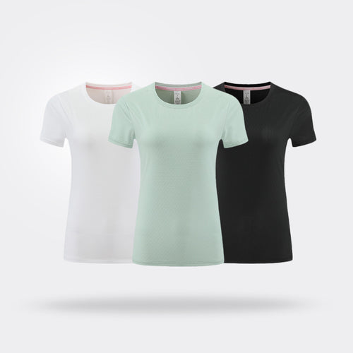 Dame Åndbart Sport T-Shirt med anti-lugt teknologi Stilla
