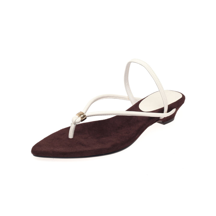 Damer Minimalistisk Spids-Pantolette Sandaler Stilla