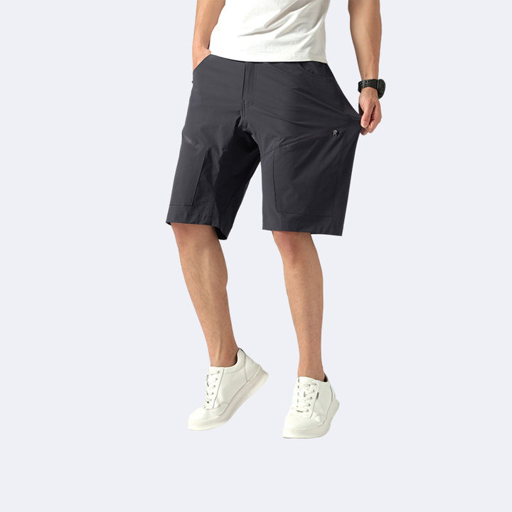 Herren alsidige Adventure-Shorts med justerbar talje og praktiske lommer Stilla