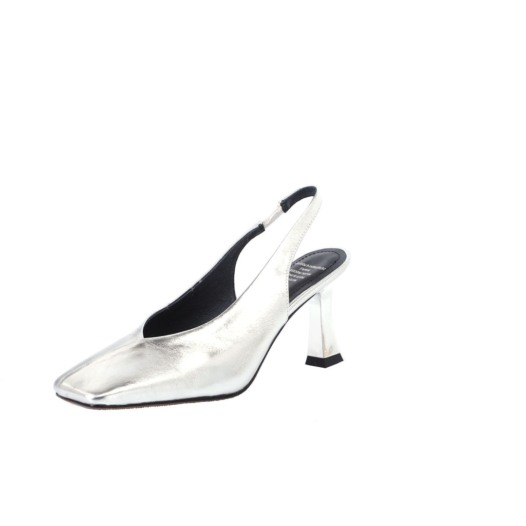 Femme Elegante Slingback Spidssko med unikt blokdesign Stilla