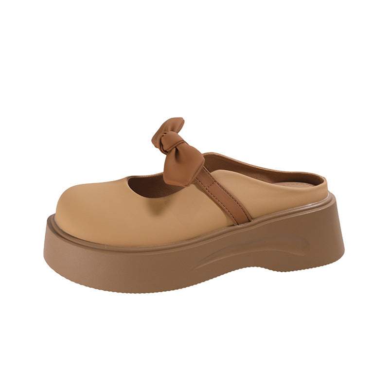 Dame platform-sandaler med fashionable bånd-design og behagelig sål Stilla