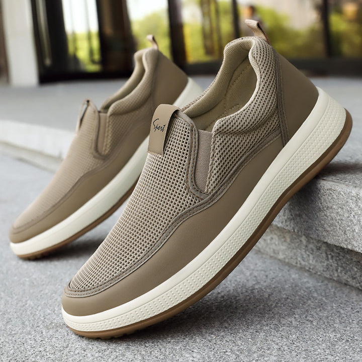 Femme Aerodynamiske Mesh Slip-On Sneakers Stilla