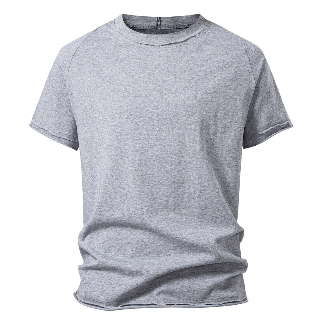 Herrer Casual Relaxed-Fit Kortærmet T-shirt Stilla
