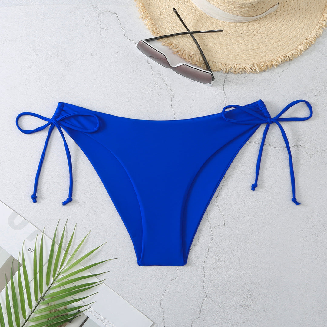 Femme Justerbare Sidesnor-Bikini-Bund Stilla