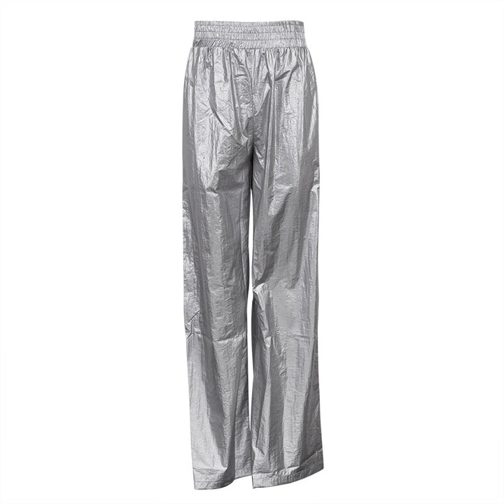 Dame Sporty Palazzo-bukser med elastisk talje Stilla