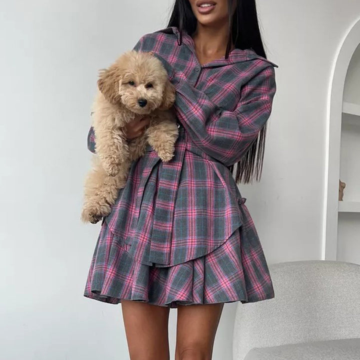 Femme Flannelkjole Stilla
