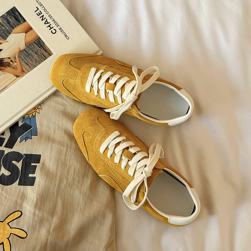 Herrer Nubuck Fritid Sneakers Stilla