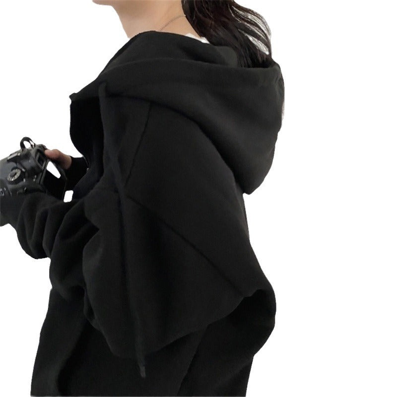 Femme Oversized Zip-Up Hoodie Stilla
