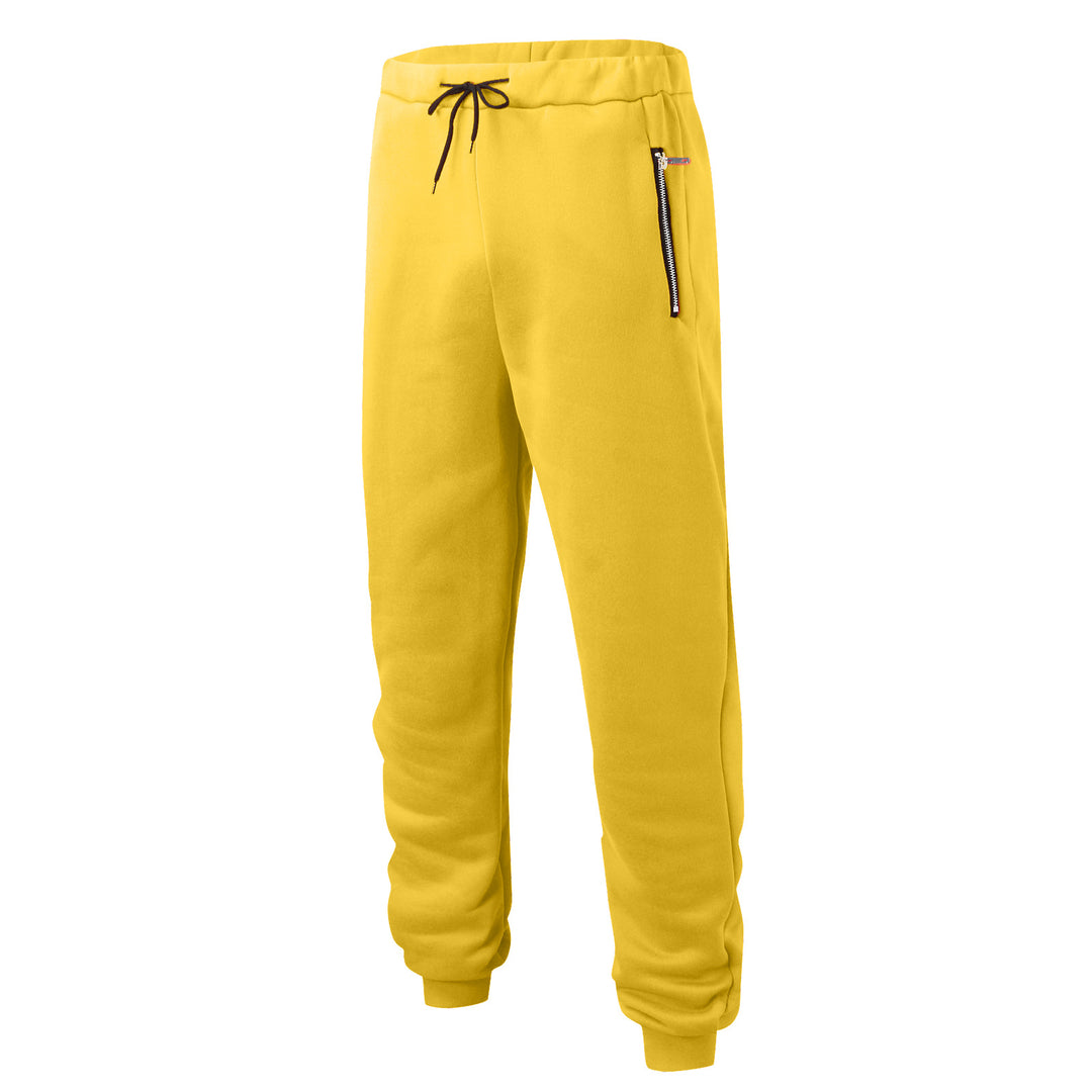 Herre Sporty Joggingbukser med sidelommer med lynlås Stilla