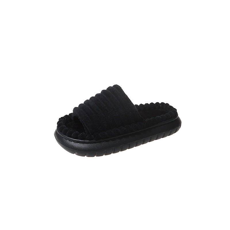Dame slippers med blødt og polstret overmateriale Stilla