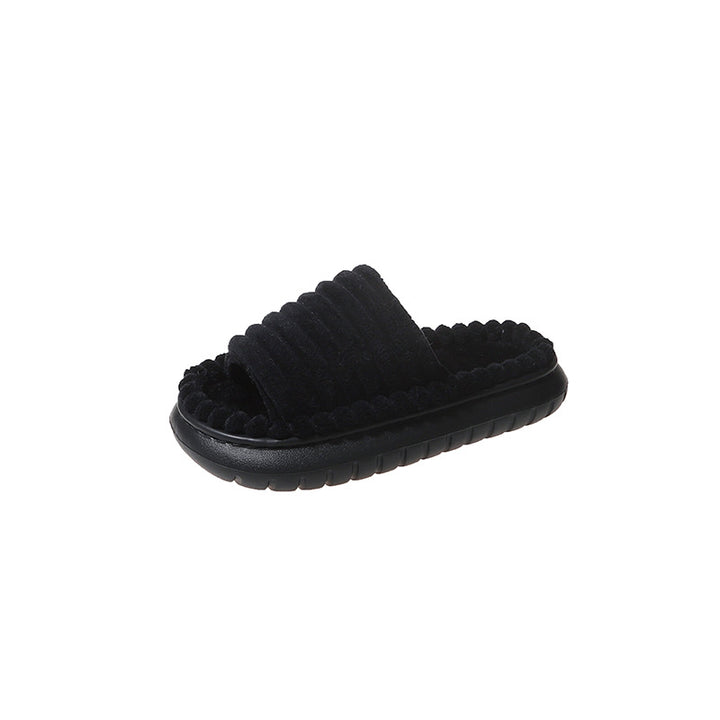 Dame slippers med blødt og polstret overmateriale Stilla