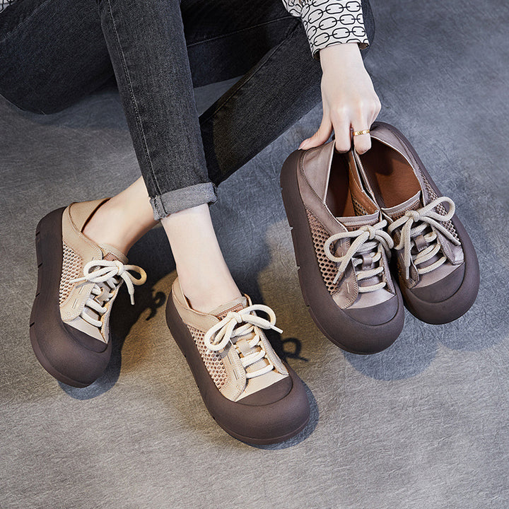 Herrer Åndbare Sporty Fritids Sneakers Stilla