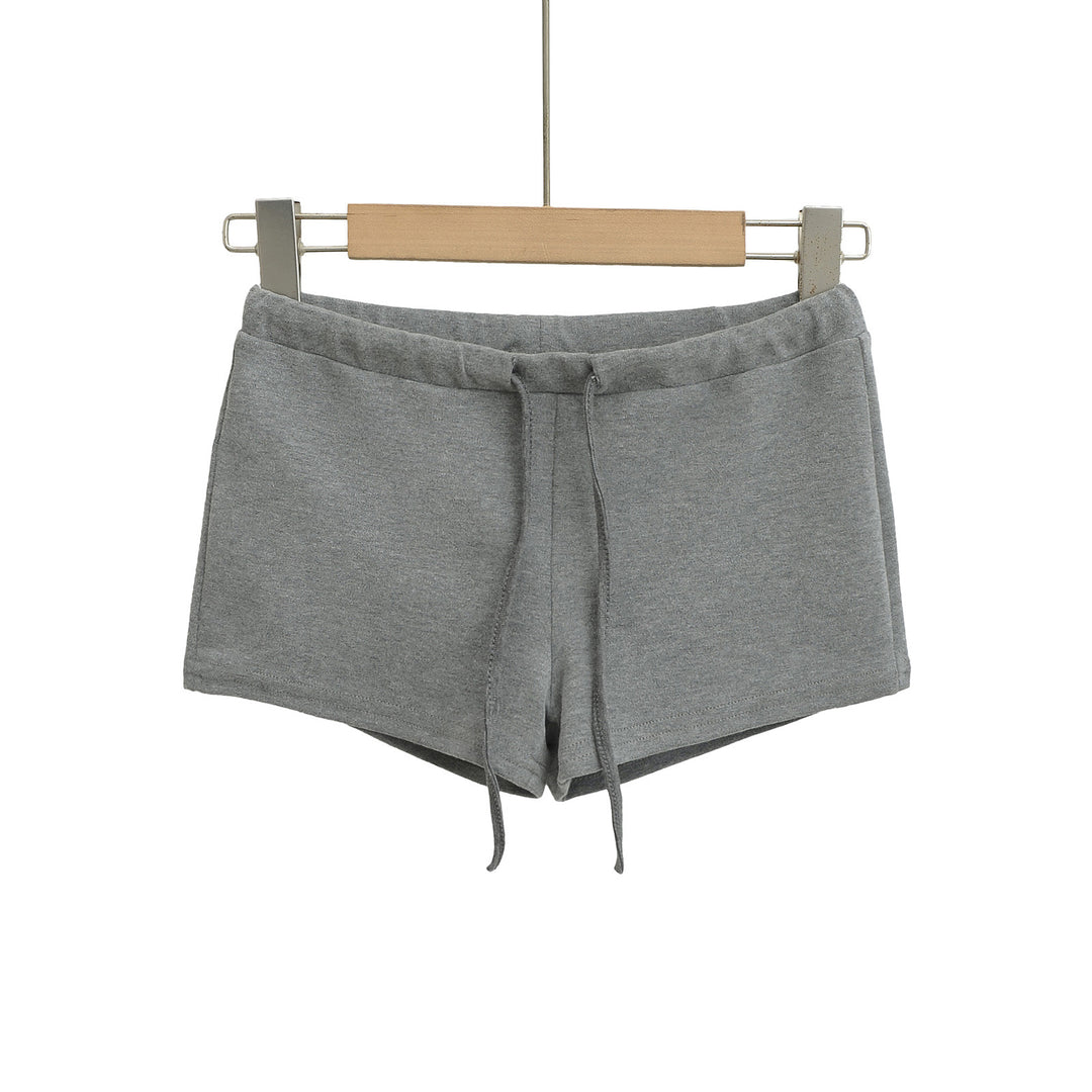 Damer behagelige fritidshorts med elastisk linning og praktiske lommer Stilla