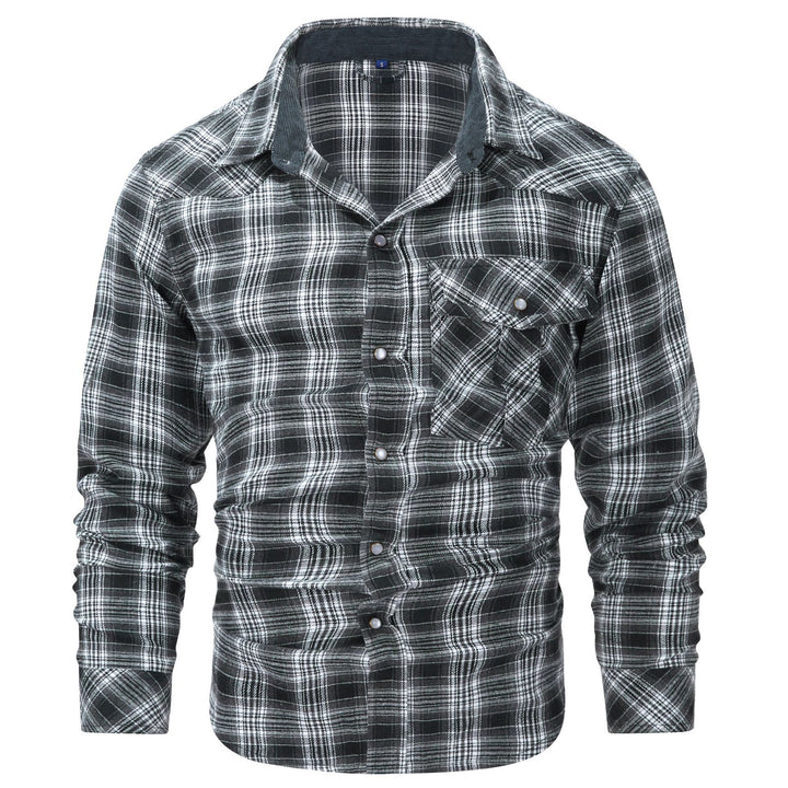 Herrer ternet flannel skjorte Stilla