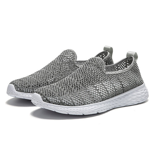 Damer Åndbare Slip-On Walking Sneakers Stilla