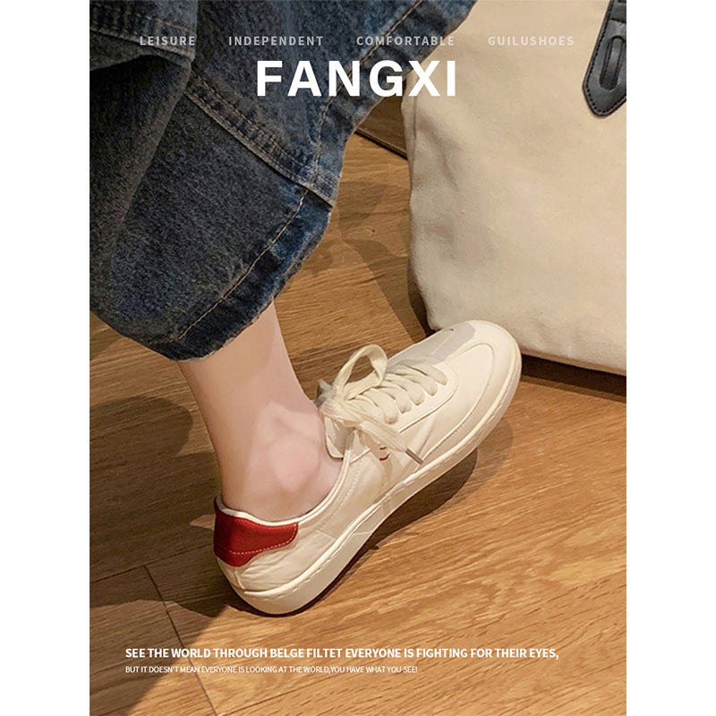 Herrer Premium Læder Fritid Sneakers Stilla