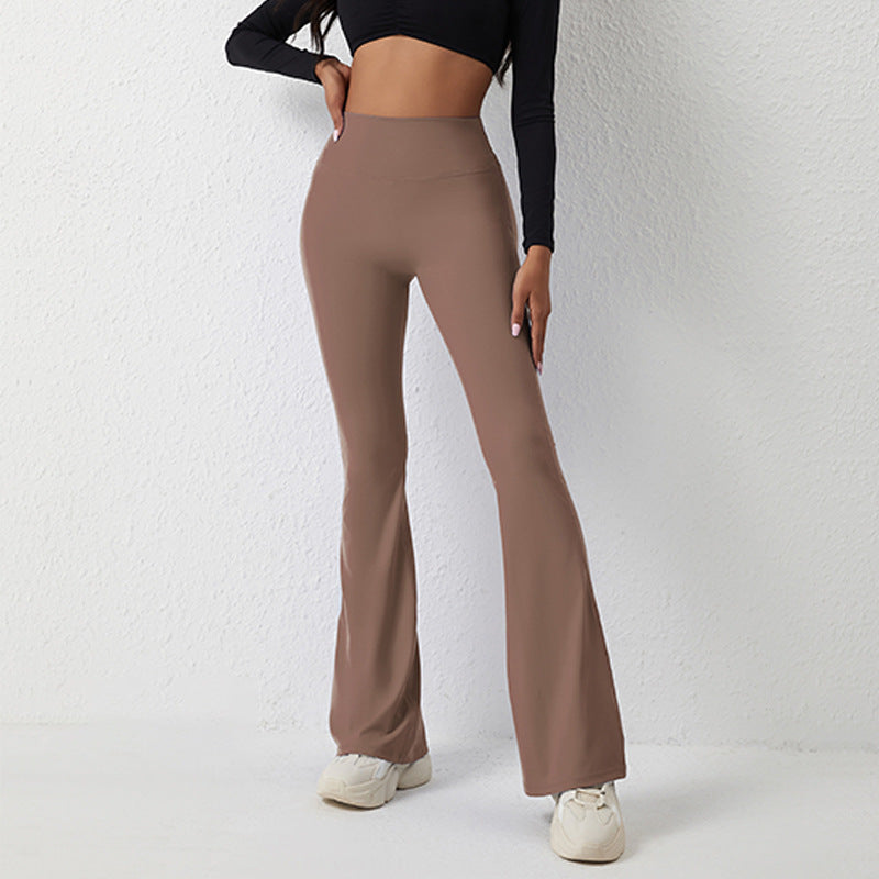 Damer Flared Leggings med høj talje og åndbar struktur Stilla