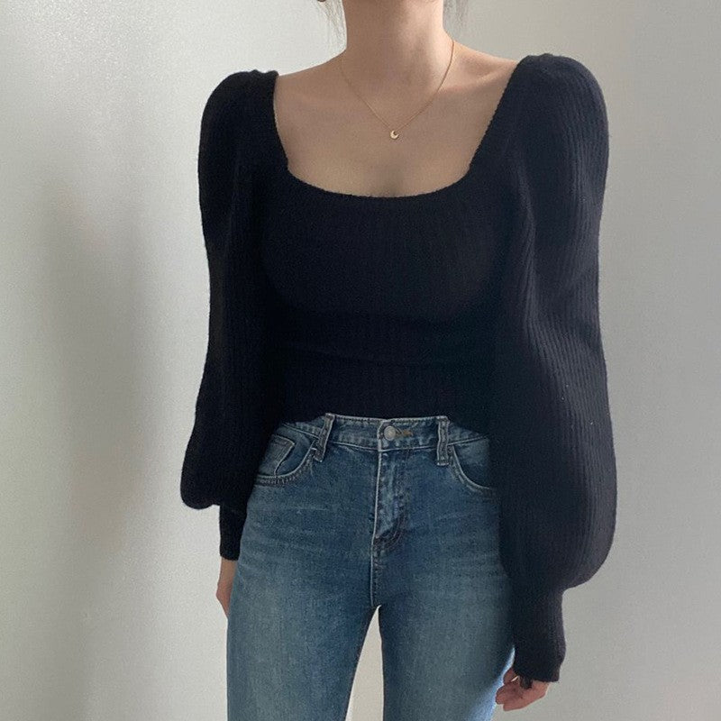 Femme Cropped Sweater Stilla