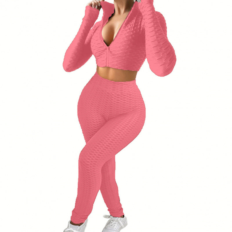 Femme Struktureret Activewear-Sæt Stilla