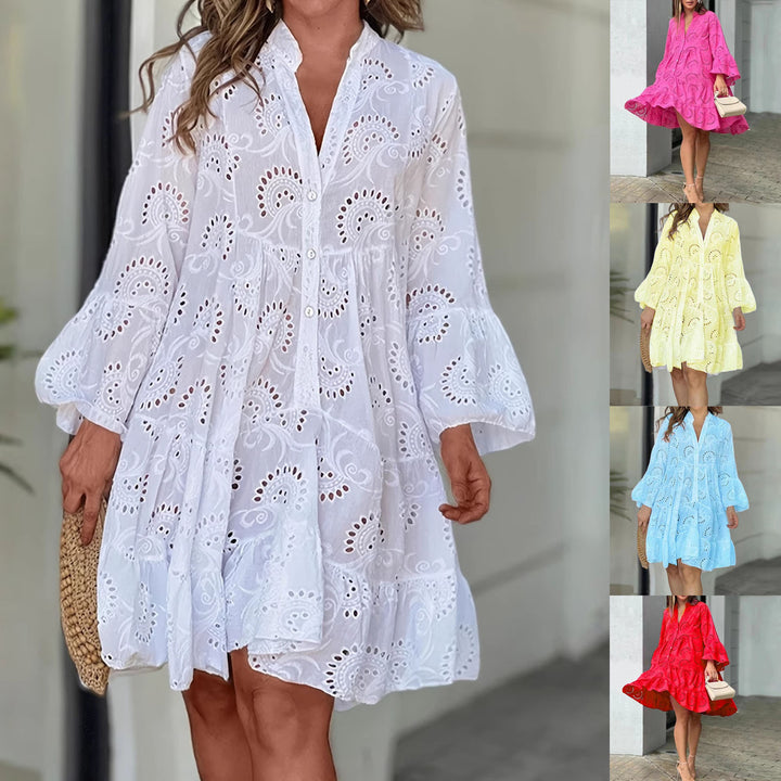 Dame Flydende Bohemian Sommerkjole Stilla