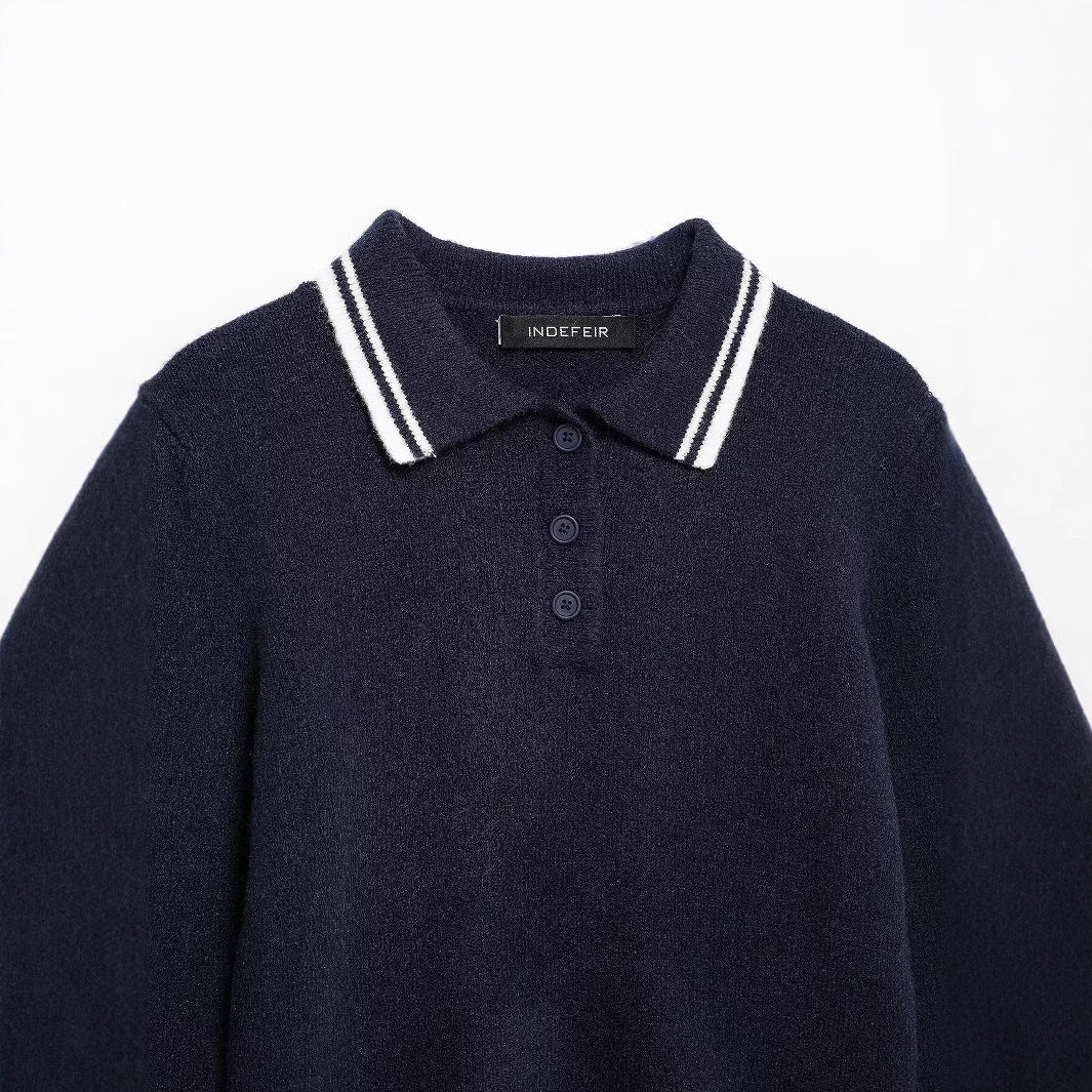 Femme Classic Polo Sweatshirt Stilla