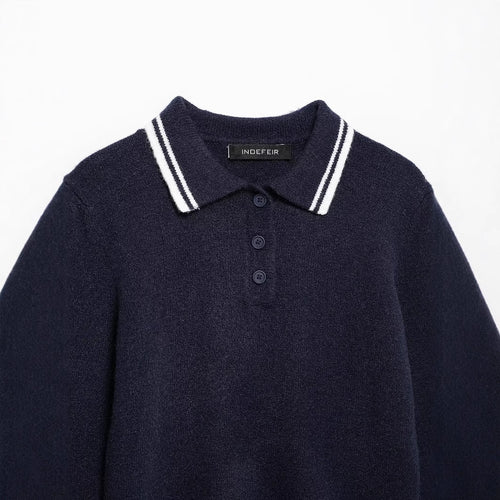 Femme Classic Polo Sweatshirt Stilla