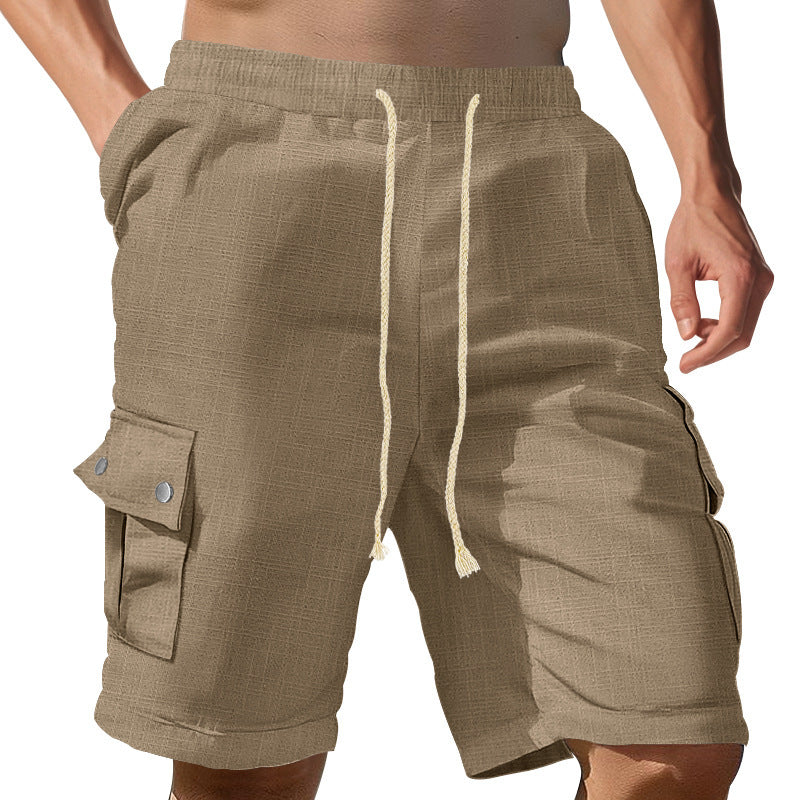 Herrer cargo-shorts med praktiske s angrivelser og justerbar talje Stilla