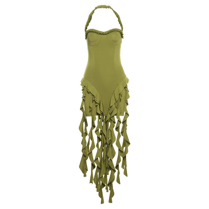Femme High-Low Volangbadedragt Stilla