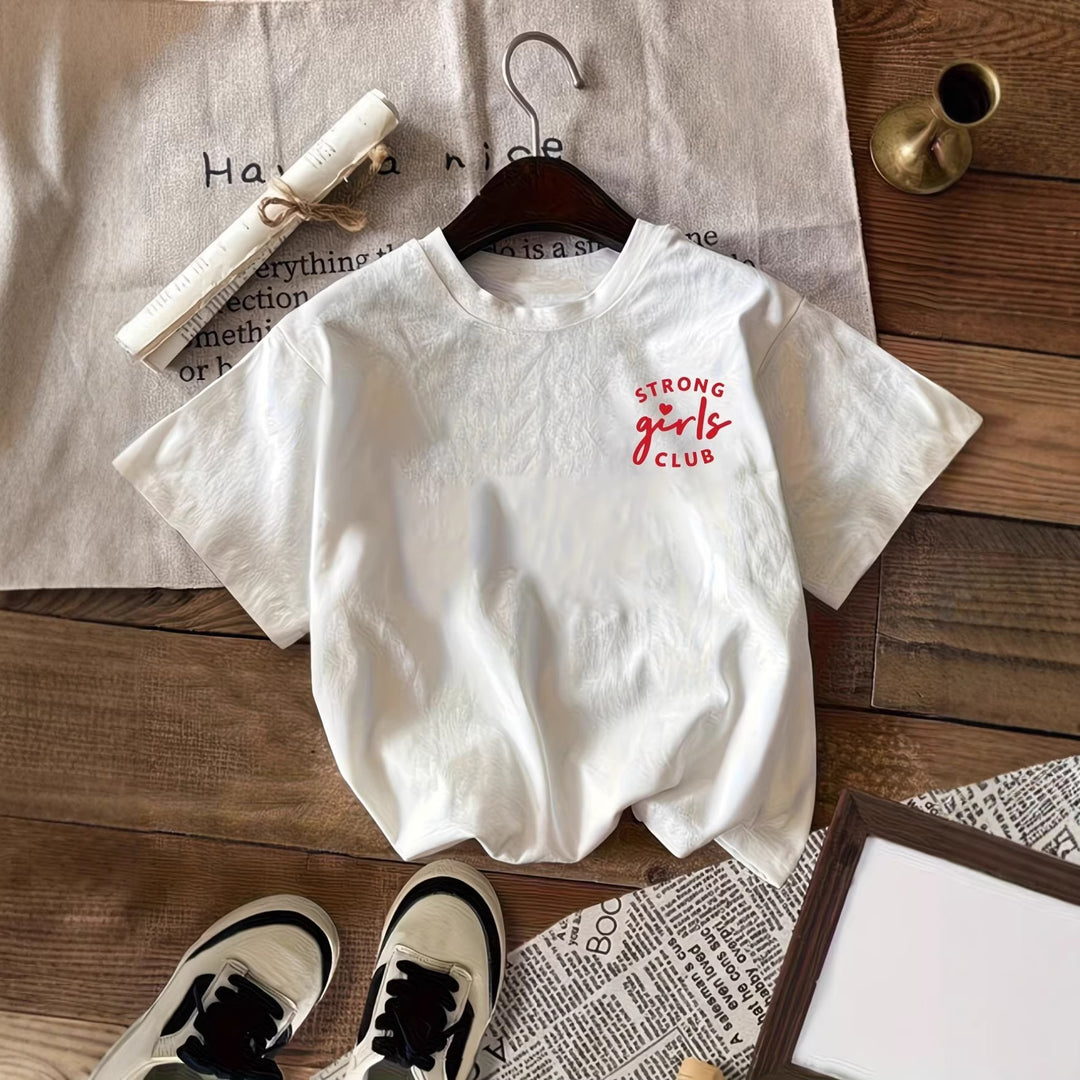 Damer oversized Bachelorette T-shirt med eksklusiv print Skovae