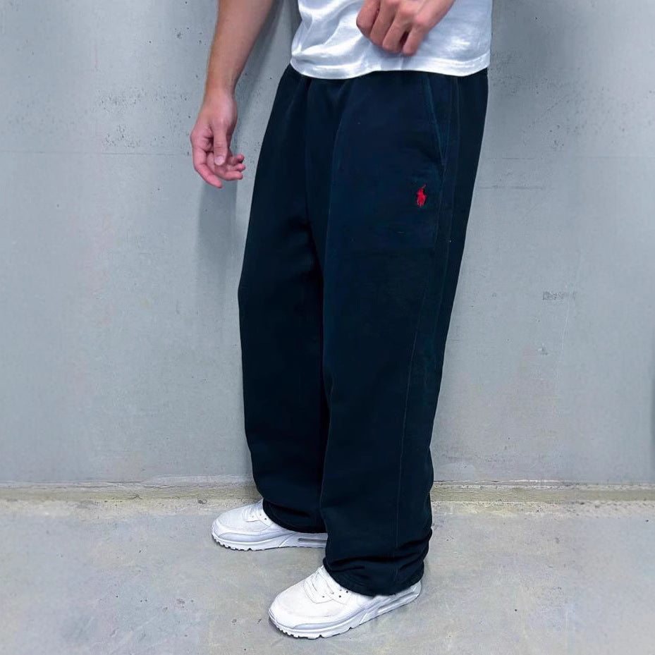 Herre Klassiske Fleece Joggingbukser Stilla