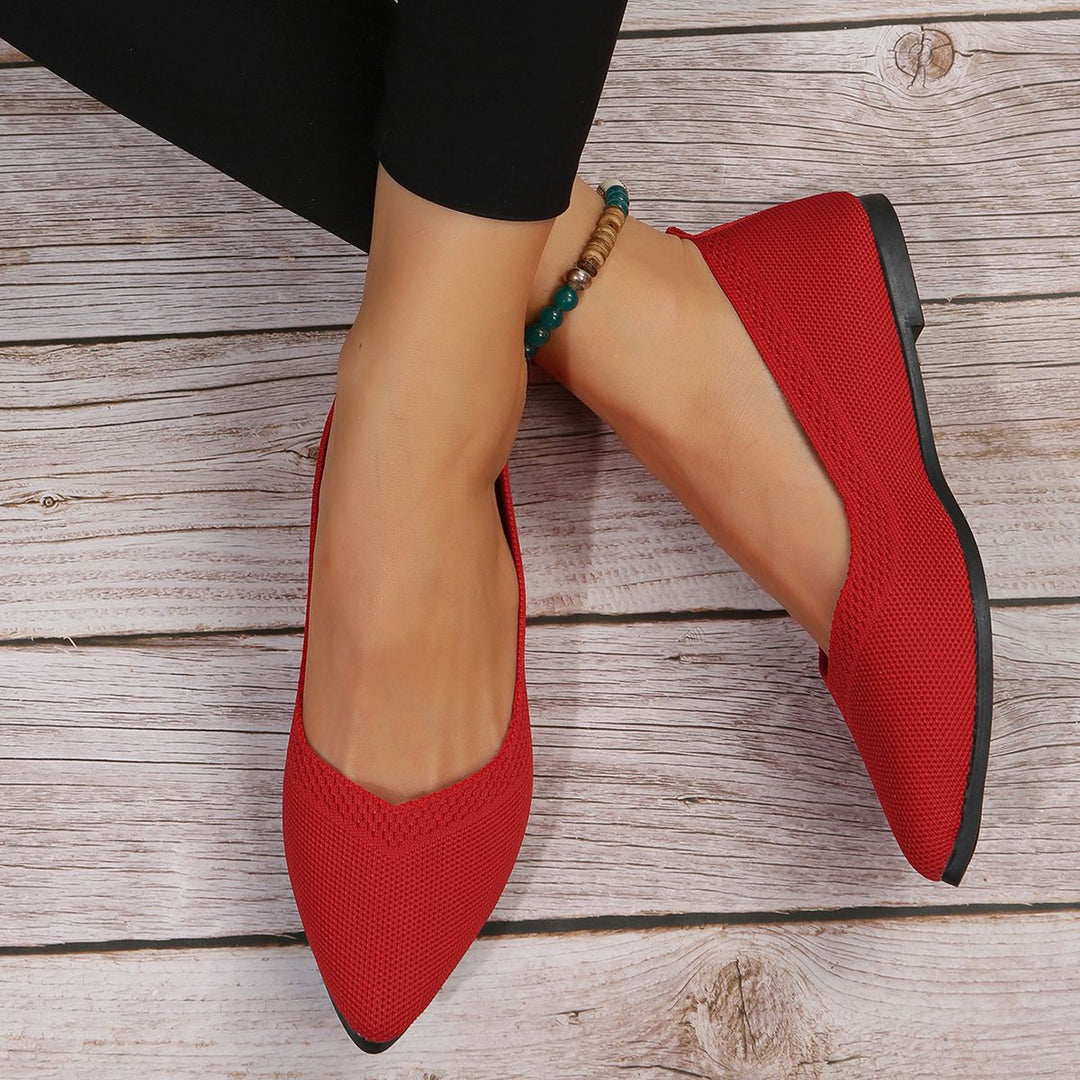Dame Åndbar Net Ballerina Flats Stilla