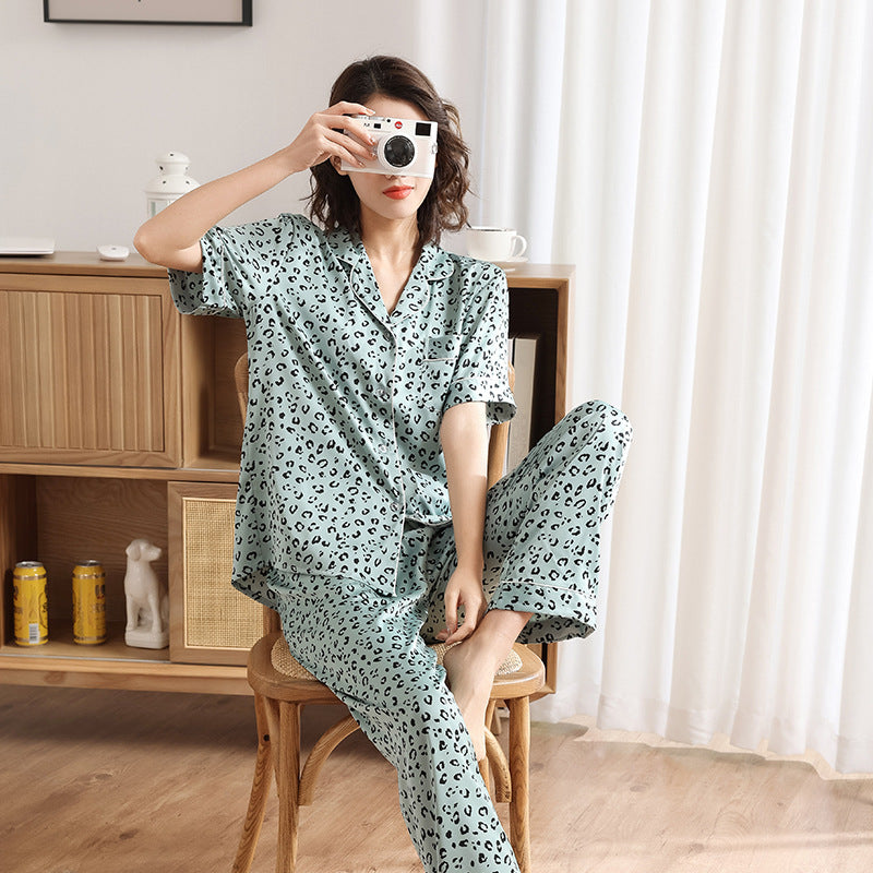 Dame dyremønster pyjamassæt Stilla
