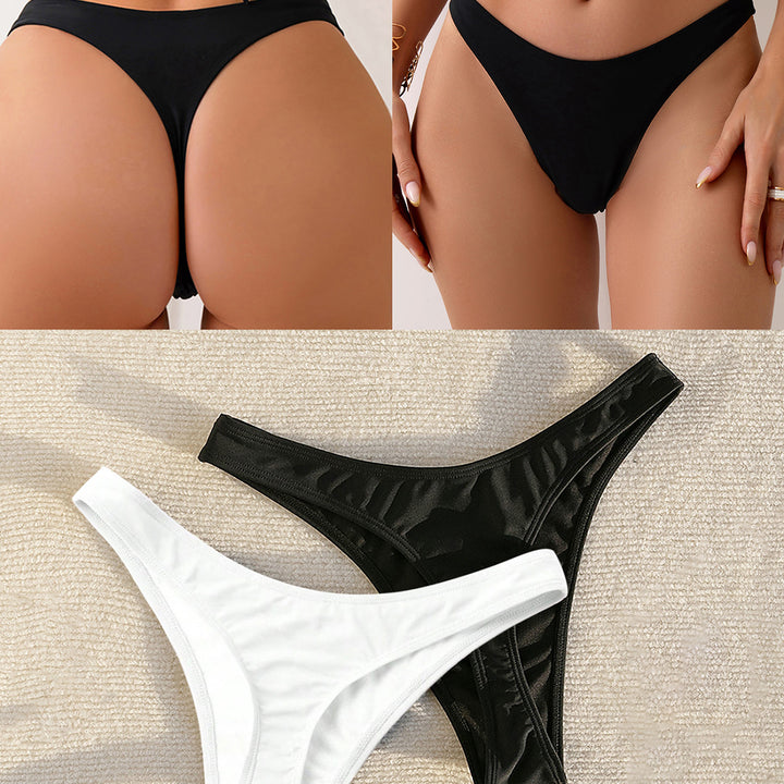 Damer Højskåret Bikini med sidebindebånd Skovae