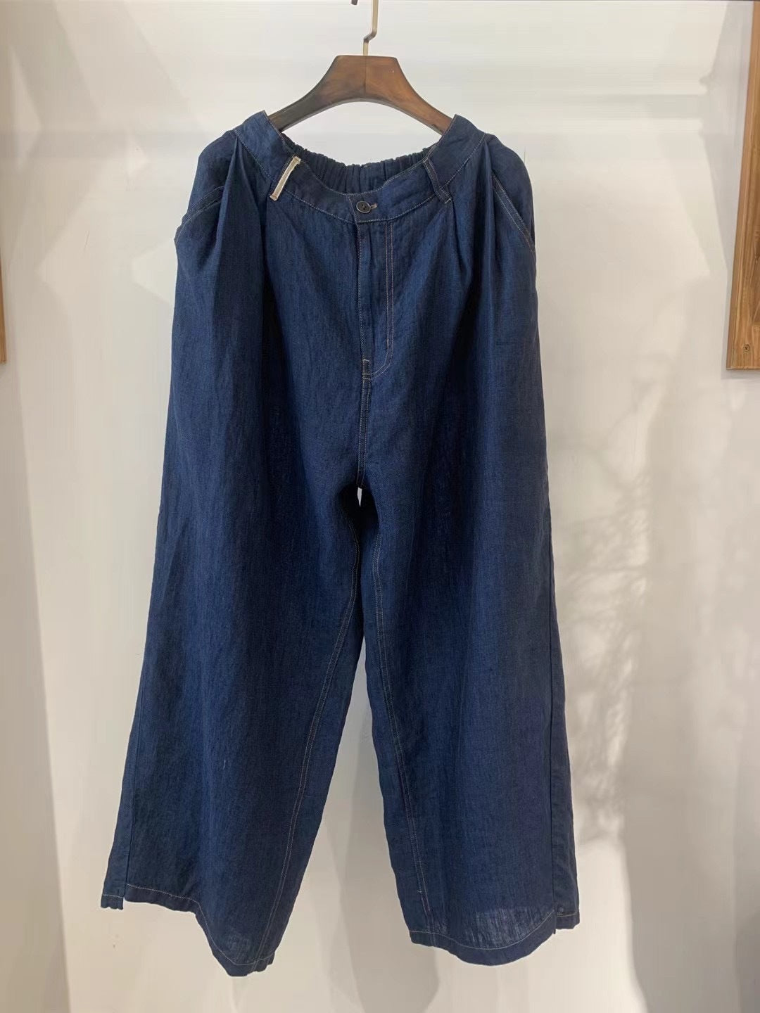 Femme Afslappet Fit Let Linnedragt Stilla