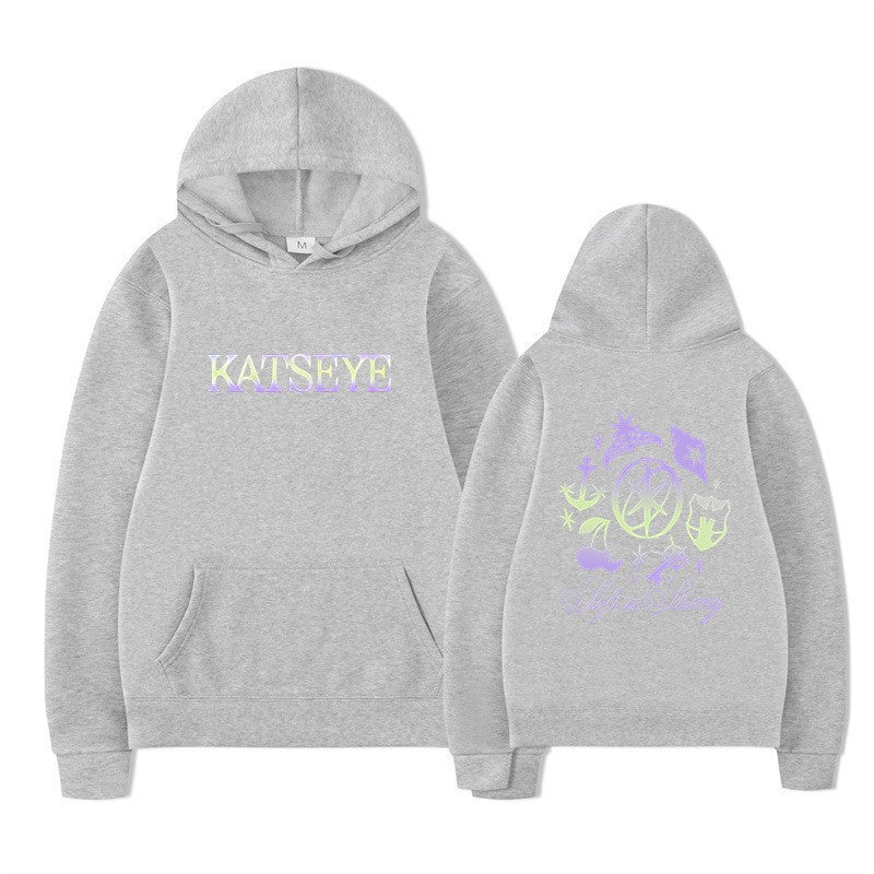 Dame Hoodie med Kreativ Grafisk Skovae