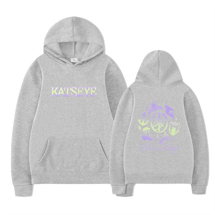 Dame Hoodie med Kreativ Grafisk Skovae