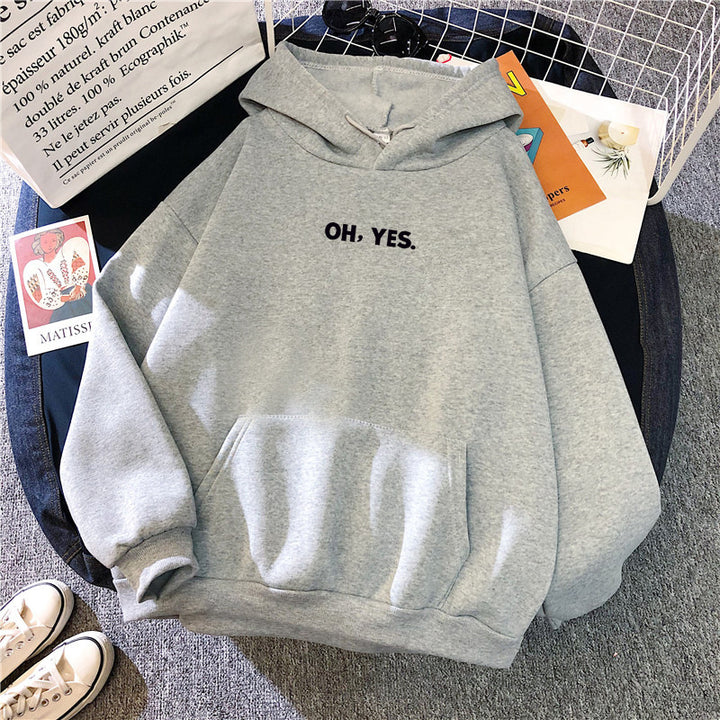 Kvinders Cozy Hoodie med Casual Print Skovae