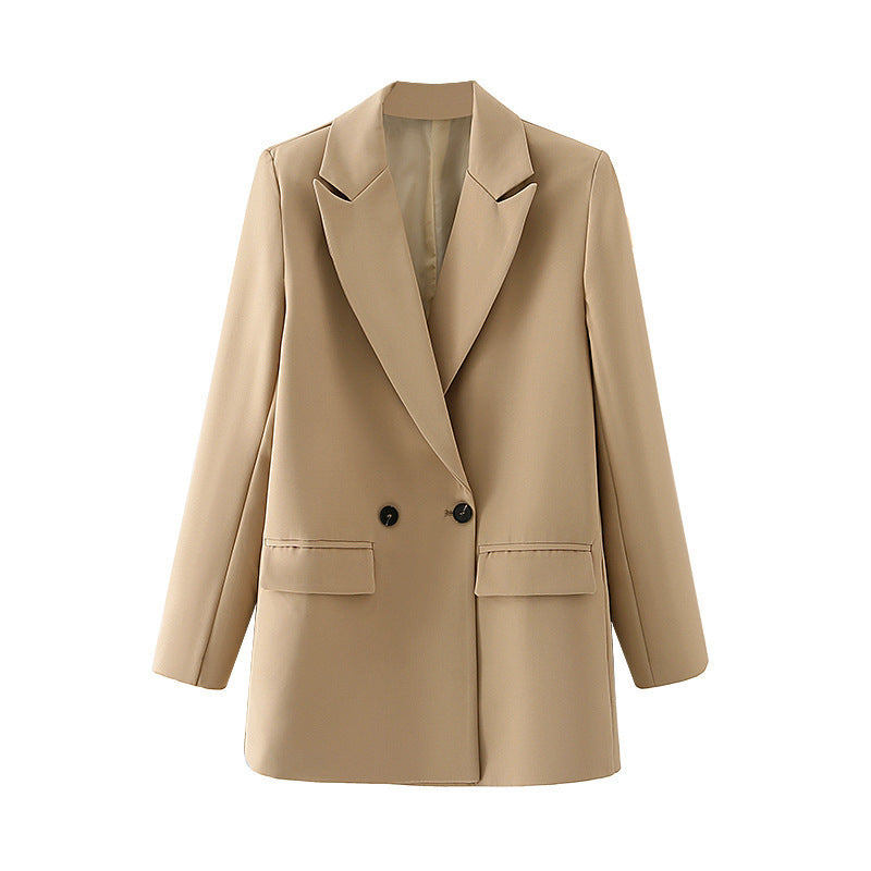 Femme Figursyet Dobbeltknap Blazer Stilla 1750151183