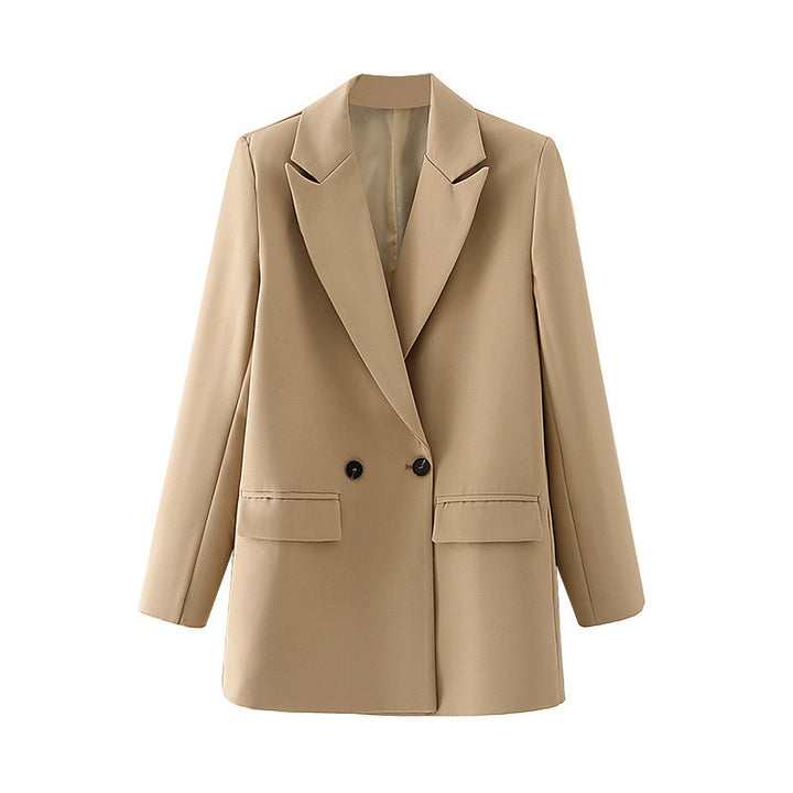 Femme Figursyet Dobbeltknap Blazer Stilla 1750151183