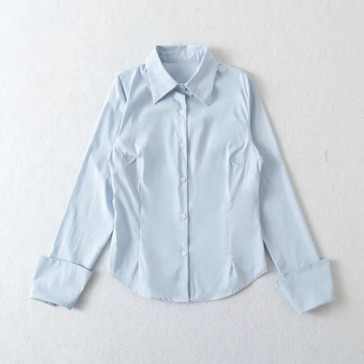 Dame elegant bluse med raffinerede detaljer og smidigt materiale Stilla