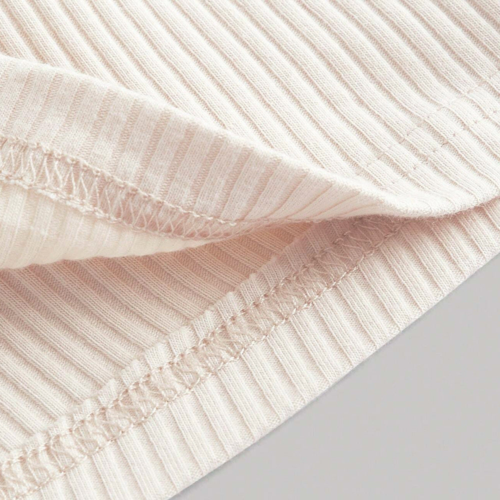 Kvinders afslappede top med raffinerede samlingselementer og firkantet neckline Stilla