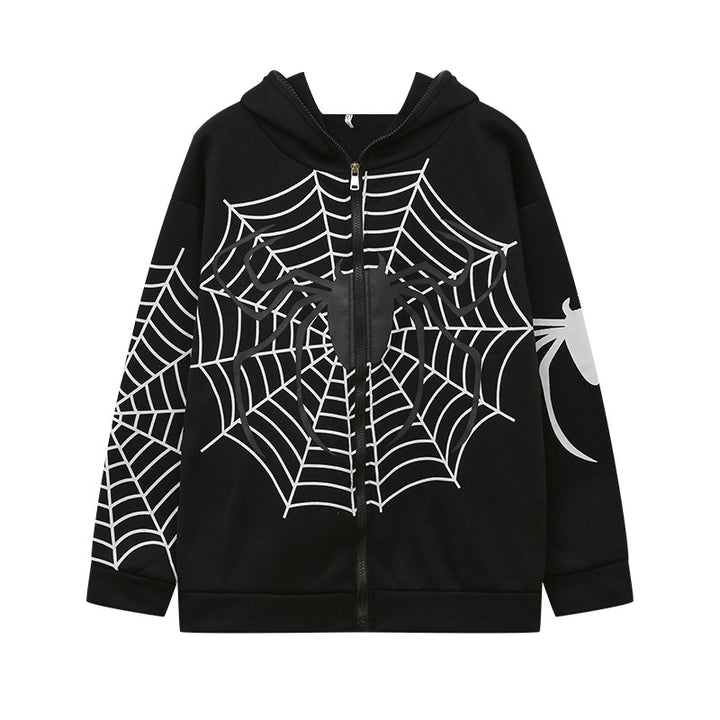 Femme Grafik Zip-Up Hoodie Stilla