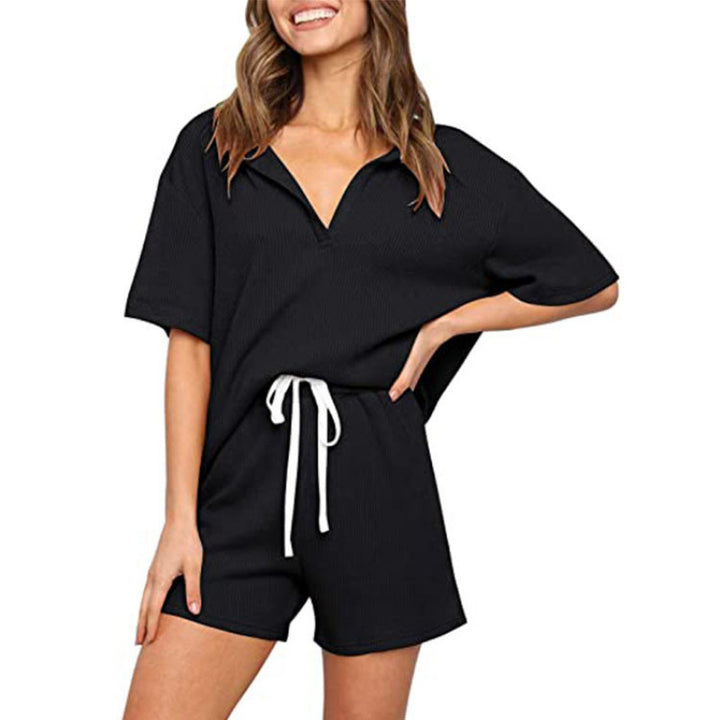 Dame Relaxed Fit Kortærmet Overall Sæt Stilla