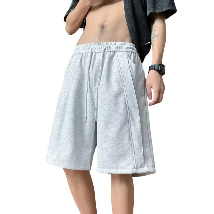 Herrer casual plissé-shorts lavet af åndbart materiale Stilla
