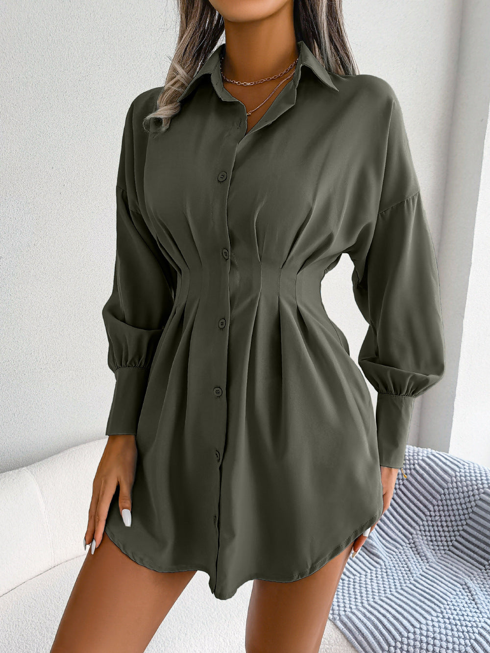 Damer Luksuriøs Skjorte Bluse i Oversized-Style Stilla
